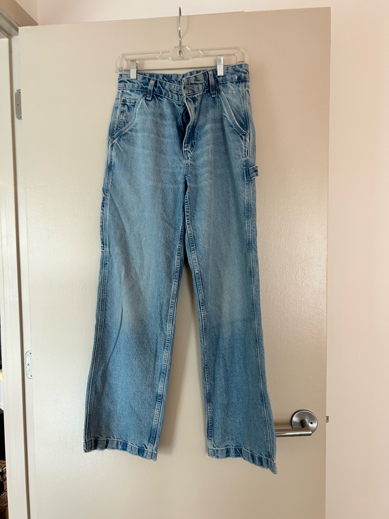 Light Wash Like New Wide Leg Rag & Bone Jeans